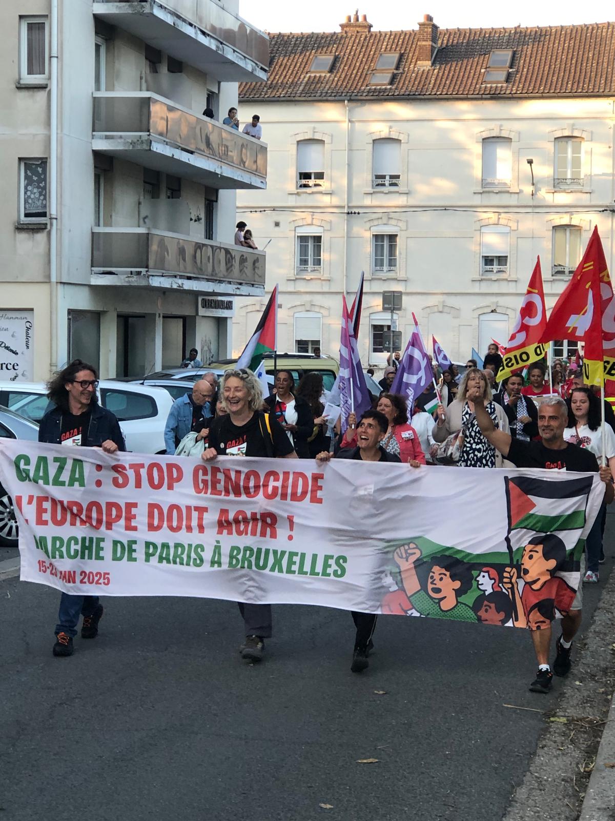Marche pour Gaza - Creil